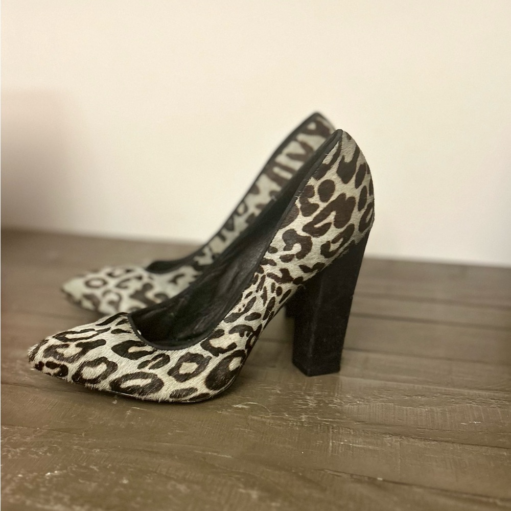 ALDO Leopard-Print Calf Hair Pumps!